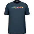 Head Rainbow Kortarmet T-skjorte