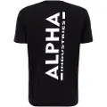 Alpha industries Backprint Kortarmet T-skjorte
