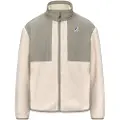 K-way unisex. K6133HW Sixte 4.0 Orsetto fleece beige, green (L), Casual, Polyester