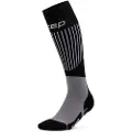 Cep Ski Ultralight Socks Tall 3.0, Skistrømper, Dame, Black/Grey