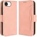 Mtp Products iPhone 16e Kortholder Lommebokveske - Rosa