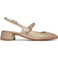 Hispanitas for woman. HV253818 Ballerinas in golden port leather (36), 3 to 5 cm, Buckle, Casual