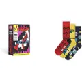 Happy socks Marvel Spider-man Gift Set Crewsokker 3 Par