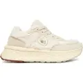 Blauer for woman. F5LYNN02 Trainers Lynn 02 beige (38), 3 to 5 cm, Suede, Laces, Casual