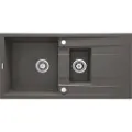 No name Zqe_t513 Granittvask Med 1.5 Kummer Og Avrenningsfelt