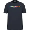 Head Racket Rainbow Kortarmet T-skjorte