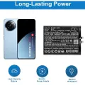 Cameron Sino Batteri for SmartPhone, Mobil for Xiaomi 14 CIVI, 24053PY09C, 24053PY09I og andre.