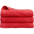 Borg Badehåndkle - 100% Myk bomull med høy absorberingsevne - 70x140 cm - Rødt badehåndkle fra danske