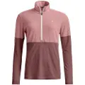 Ortovox 185 Rock'n'Wool Zip Neck, Dame, Dusk Rose