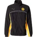 Puma Borussia Dortmund FtblStatement Cellerator Jacket, Clothing, Black/Yellow Sizzle, 3XL