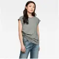 G-Star for woman. D17285-4107-8166 Knot T-shirt grey (XXS), Casual, Short sleeve, Organic Cotton, Sustainable