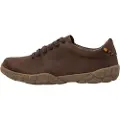 El naturalista for man. 256161112005_012 Brown leather shoes N5616 (41), Flat, Laces, Casual