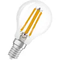 Ledvance OSRAM LED STAR+ - LED-filamentlyspære - form: P45 - klar finish - E14 - 4 W (ekvivalent 40 W) - klasse E - kjølig hvitt / varmt hvitt lys - 2700/4000 K