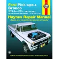 Haynes Publishing Group Ford pick-ups F-100-F-350 & Bronco (1973-1979) Haynes Repair Manual (USA)