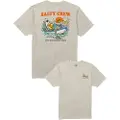 Salty Crew Down Time Kortarmet T-skjorte