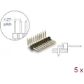 DeLOCK - Connector - polyester - svart (en pakke 5)