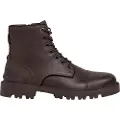Pepe Jeans for man. PMS500002 Ryan Brit leather ankle boots (42), Flat, Laces, Zip, Casual