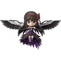 Good Smile Company Puella Magi Madoka Magica Nendoroid Devil Homura Re Run Actionfigur Fra Filmen 10 Cm