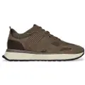 Hugo Boss for man. 50542119 Jonah Runn Sneakers brown (39), Flat, Laces, Casual, Recycled Polister