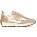 Carmela for woman. 16269902-BEIGE Leather trainers 162699 beige (35), Flat, Laces, Casual