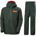 Helly Hansen Garibaldi 2.0, skisett, herre, mørkegrønn