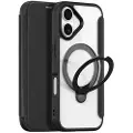 DUX iPhone 17 Dux Ducis Skin X Pro magnetisk flip-deksel - svart