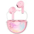 Mtp Products Onikuma T35 Bluetooth 5.1 Gaming TWS Øretelefoner - Rosa