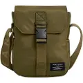 Pepe Jeans for man. PM0300012 Gus green shoulder bag (OSFA), Casual, Polyamide