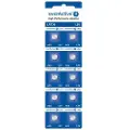 EverActive AG3 LR736/LR41 alkaliske knappcellebatterier - 10 stk.