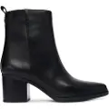 Michael Kors for woman. 40F5LXME5L Lex leather ankle boots black (40), 3 to 5 cm, Zip, Casual