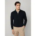 Hackett London Hm7000064 Genser Med Halv Glidelås