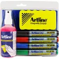 Artline Whiteboard rense-/skrive sæt