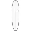Torq Epoxy Tet V+ Funboard Grayrail 7'4 Surfebrett mønster
