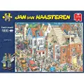 Jan van Haasteren Byggeplassen Puslespill 1000 brikker