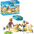 Playmobil Familiens Byggespill På Stranden