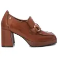 Carmela for woman. 16184903-CAMEL Leather Moccasins 161849 brown (35), 5 to 8 cm, None, Casual