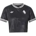 Adidas Juventus 25/26 Cropped Tredje Kvinners T-skjorte Med Korte Ermer