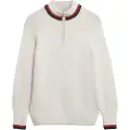 Superdry Tipped Genser Med Halv Glidelås