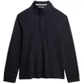 Superdry Classics Henley Halv Glidelås Genser