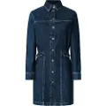 Pepe Jeans Gemma Denim Kjole Med Lange Ermer