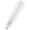 Osram DULUX D - LED-lyspære - mattslipt finish - G24d-1 - 6 W (ekvivalent 13 W) - klasse F - varmt hvitt lys - 3000 K