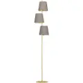 Eglo ALMEIDA 2 floor lamp brushed brass
