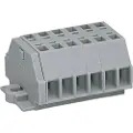 Wago Rekkeklemme 2-leder 1,5 mm2 6-spors grå (260-106)