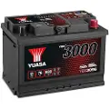 Yuasa 12v 62ah 550a Ybx3000 Smf Bilbatteri
