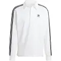 Adidas Originals Adicolor Rugby Langermet Poloskjorte