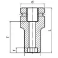 Folke-Larsens Eftf. A/S MOMENTO 1/2 lang slagtop, 13 mm