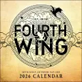Andrews McMeel Publishing Fourth Wing Officially Licensed Fan Art 2026 Wall Calendar