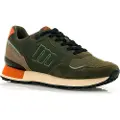 Mtng for man. 84427 Trainers Joggo Classic green (41), Fabric, Flat, Laces, Casual