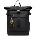 Blauer for man. F5ROLL01 Roll backpack black (OSFA), Casual, Nylon