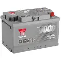 Yuasa 12v 75ah/710a Ybx5000 Silver High Performance Smf P+ Standard B13 Starting Bilbatteri